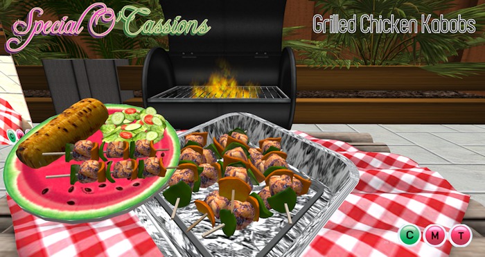 ~SO~ Grilled Chicken Kabobs BOX
