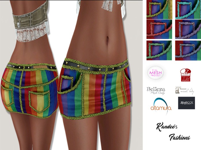 Pride Mini Skirt + Hud