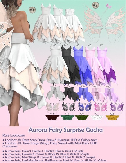 19. * Vanilla Bae *  Aurora Neck Leafs - Maitreya - Mint