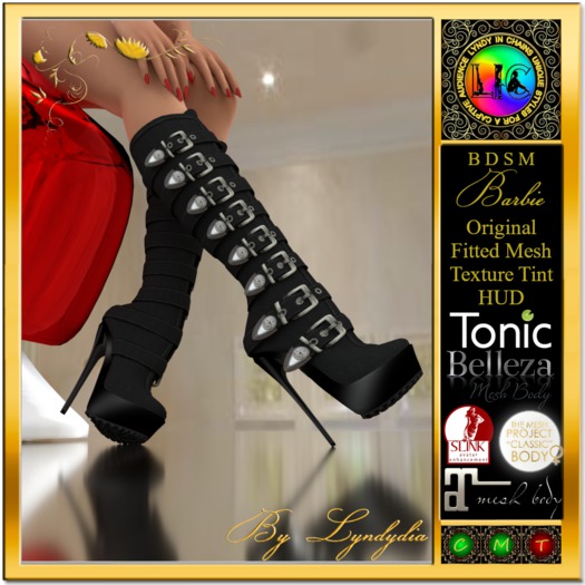 Barbie Harness Boots