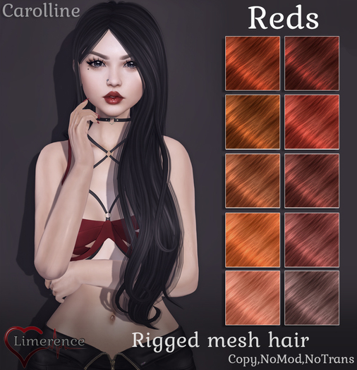 {Limerence} Carolline hair-Reds
