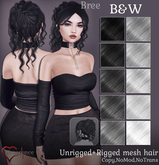 {Limerence} Bree hair-B&W