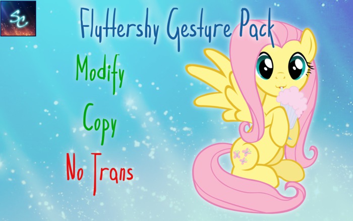 Fluttershy Gesture Pack [Sc]