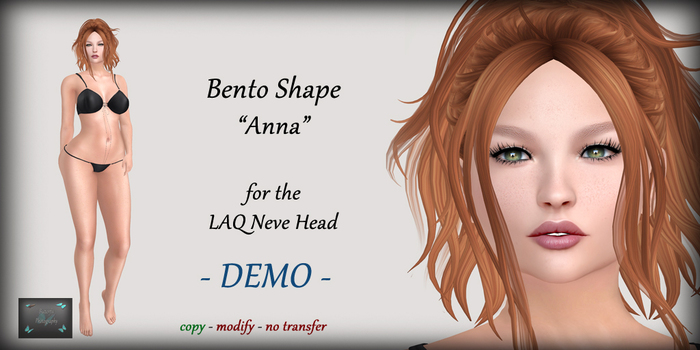 Bento Shape Anna for LAQ - DEMO (add & touch)