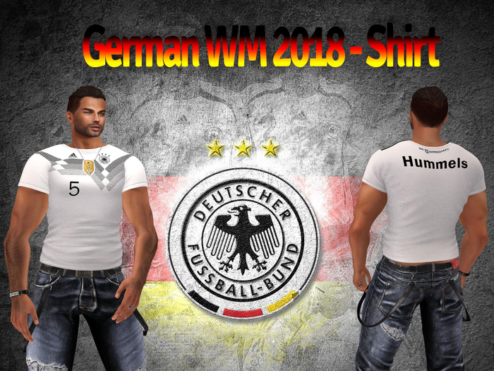 German WM 2018 Shirt