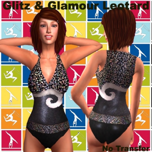 *~*SPANKIES*~*glitz and glamour leotard