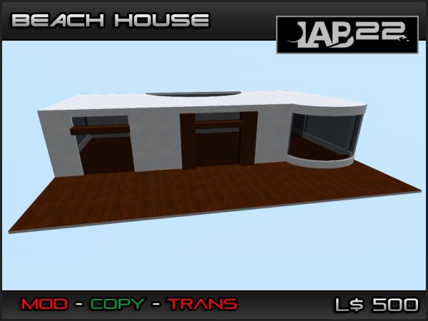 [LAB22] Beach House *BLOW OUT SALES!!! 75% OFF!!!*