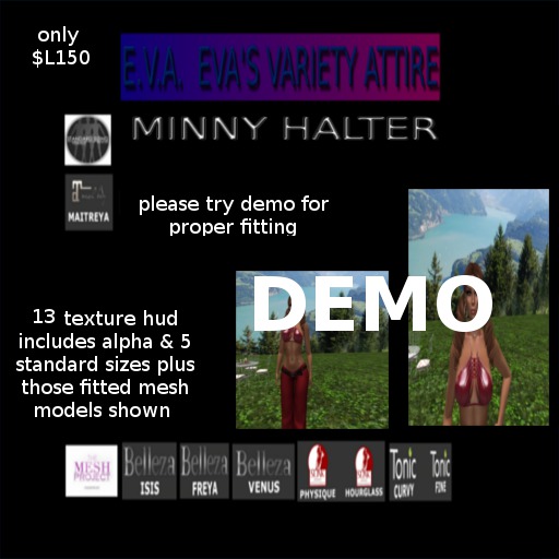 MINNY HALTER DEMO BY EVA