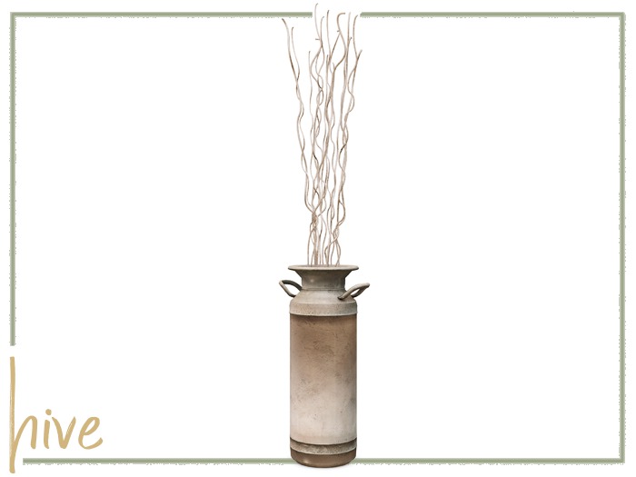 hive // corkscrew willow jug