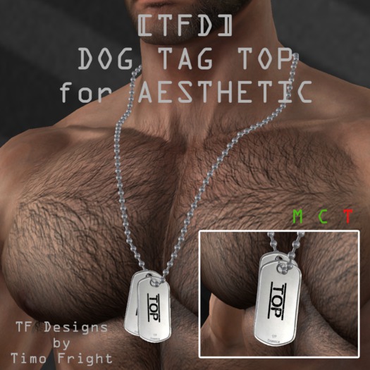 [TFD] DogTag - TOP - AESTHETIC (Boxed)