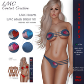 LMC TGA - Hearts - Textures For the LMC Mesh - Bikini VII -