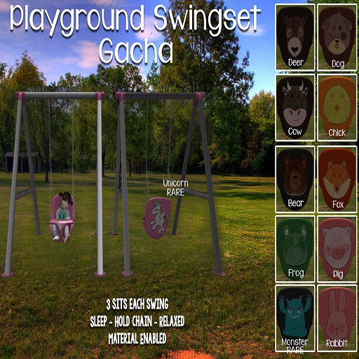 [GRUNT] - Playground Swingset Monster RARE