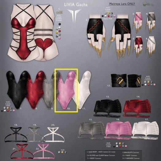 **RE** Livia Body Common - Pink