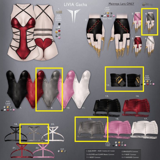 **RE** Livia Complete Outfit - Grey