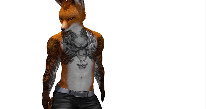 [ V2.0 ] JOMO Male Fox Gangster INK MOD
