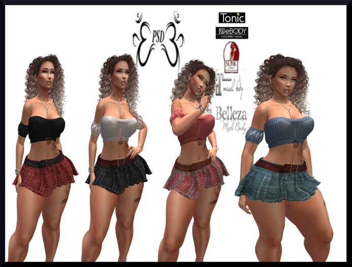 PSD! Phe Skirt Outfit