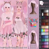 #7[^.^Ayashi^.^] Bami hair-Summer set