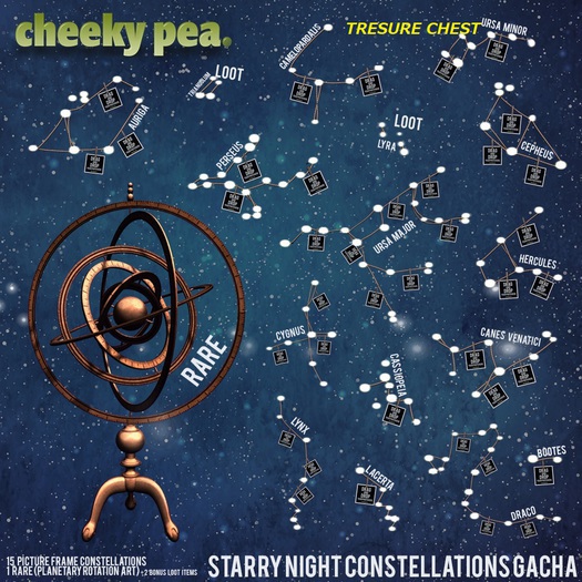 :CP: Starry Night Constellation Frames - UrsaMinor