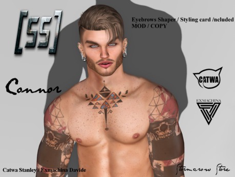 Second Life Marketplace Stormcrow Store Connor Bento Male