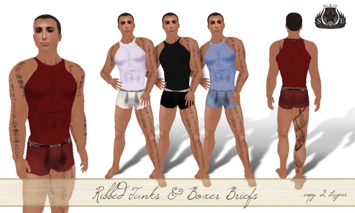 [SE*Designz] Ribbed Tank Tops - FATPACK 