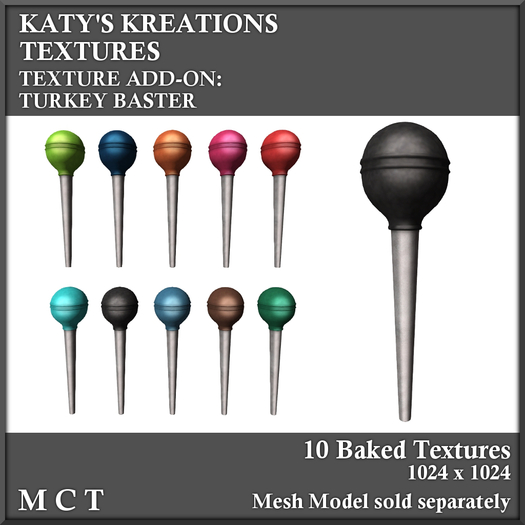 FULL PERM TEXTURE Add-On Set for TURKEY BASTER 
