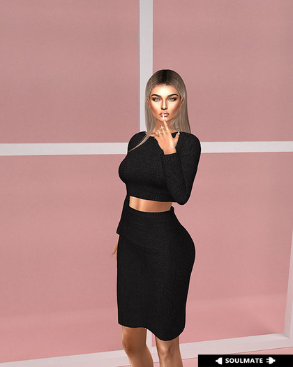 SOULMATE - Milena Outfit Black