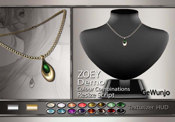 GeWunjo : ZOEY necklace DEMO