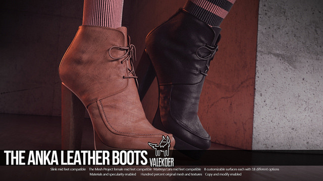 [VALE KOER] ANKA LEATHER BOOTS FATPACK