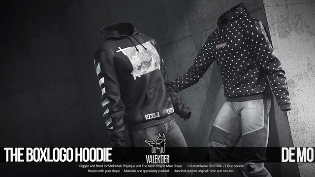 [VALE KOER] BOXLOGO HOODIE DEMO