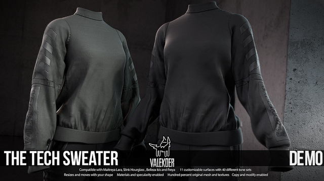 [VALE KOER] TECH SWEATER DEMO