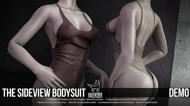 [VALE KOER] SIDEVIEW BODYSUIT DEMO