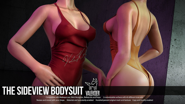 [VALE KOER] SIDEVIEW BODYSUIT FATPACK