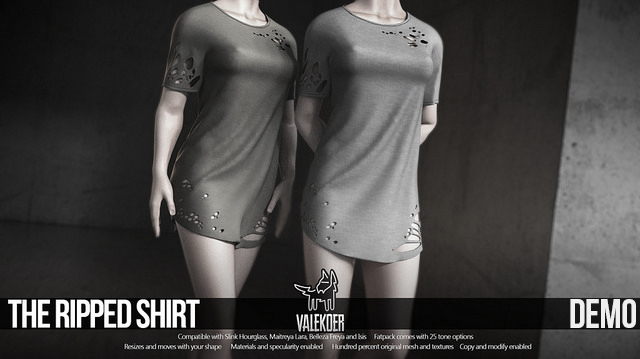 [VALE KOER] RIPPED SHIRT DEMO