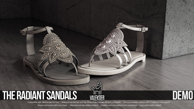[VALE KOER] RADIANT SANDALS DEMO