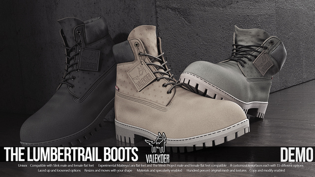 [VALE KOER] LUMBERTRAIL BOOTS DEMO