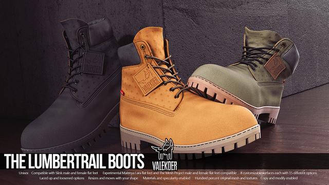 [VALE KOER] LUMBERTRAIL BOOTS FATPACK