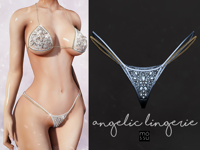 Mossu - Angelic.Panties - Light Blue