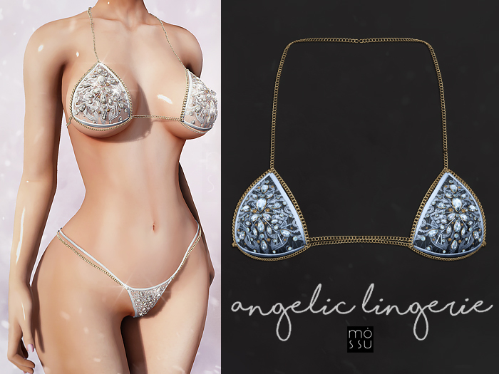 Mossu - Angelic.Bra - Light Blue