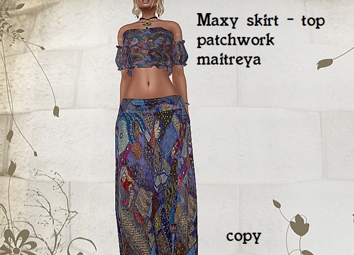 Maxy skirt patchwork maitreya