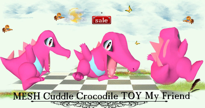 MESH Cuddle Crocodile TOY My Friend (M&T) v. 6