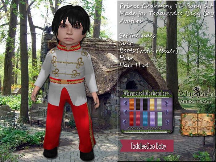 Prince Charming TD Baby Set
