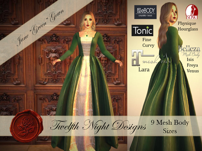 Jane Green Gown