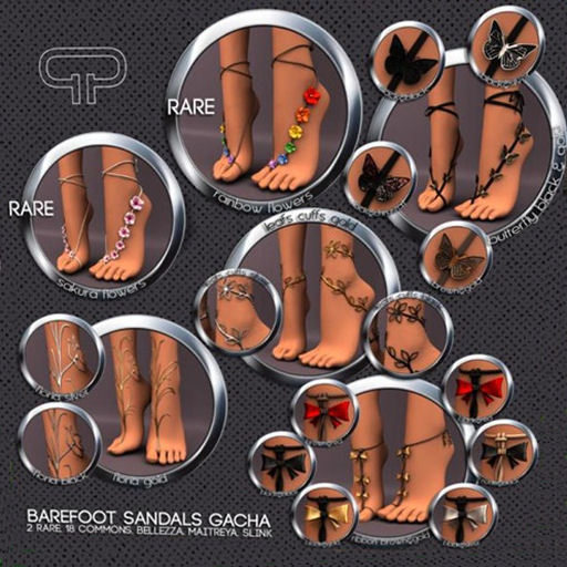 Pure Poison - Ribbon Straps - Maitreya - Black & Brown