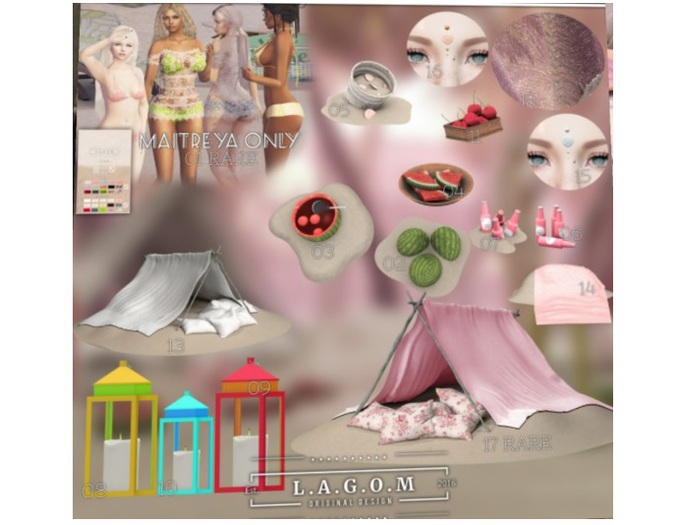 10. LAGOM - Plage Tropicale [Lantern Blue]