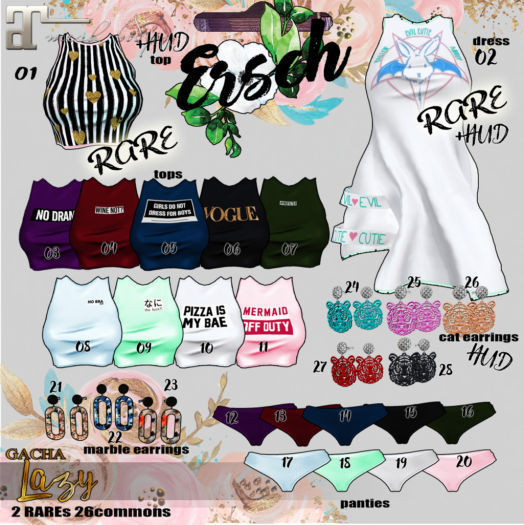 20. ERSCH - Lazy Gacha MAITREYA panties pink