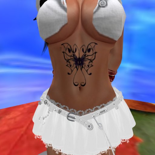 Bellytattoo Butterfly