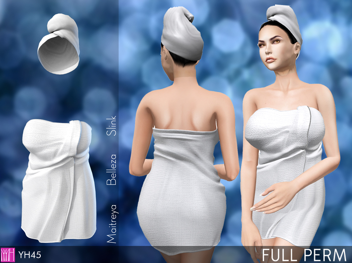 [YH]Full Perm 45 bath towel