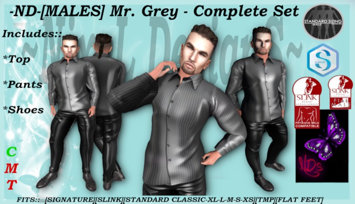 -ND- [Males] Mr.Grey - Complete Set
