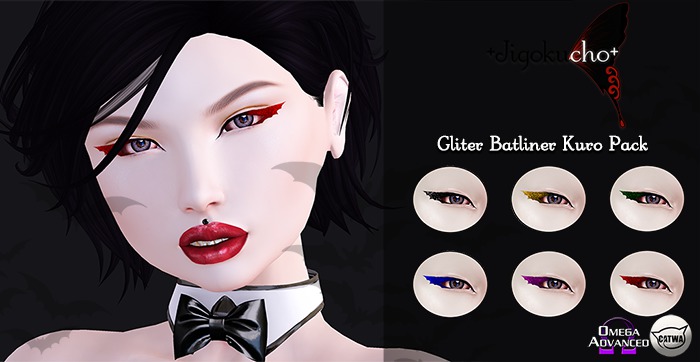 +Jigokucho+ Glitter Batliner Kuro Pack