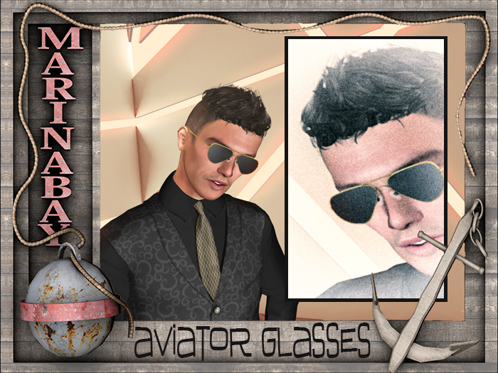 aviator glasses fatpack